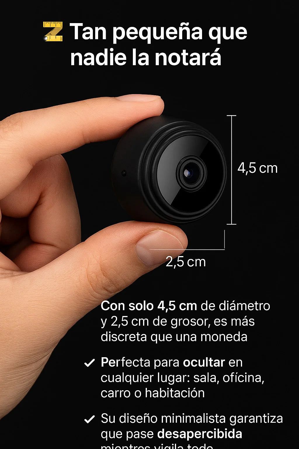 PROMOCIÓN 2X1! Mini cámara espía A9